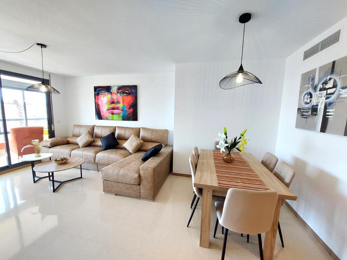 بينايدورم Luxury 3 Dormitorios Frente Al Mar En Las Marinas By Sonneil Rentals المظهر الخارجي الصورة