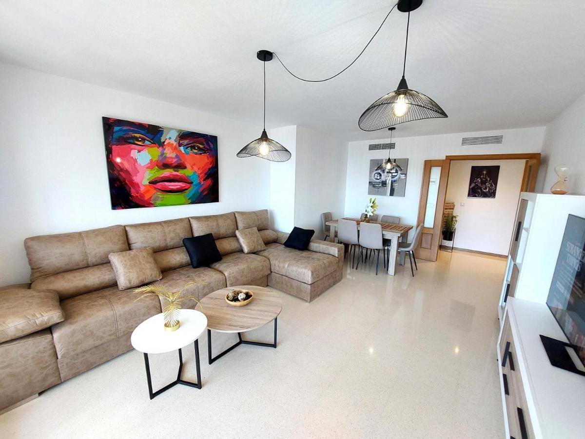 بينايدورم Luxury 3 Dormitorios Frente Al Mar En Las Marinas By Sonneil Rentals المظهر الخارجي الصورة